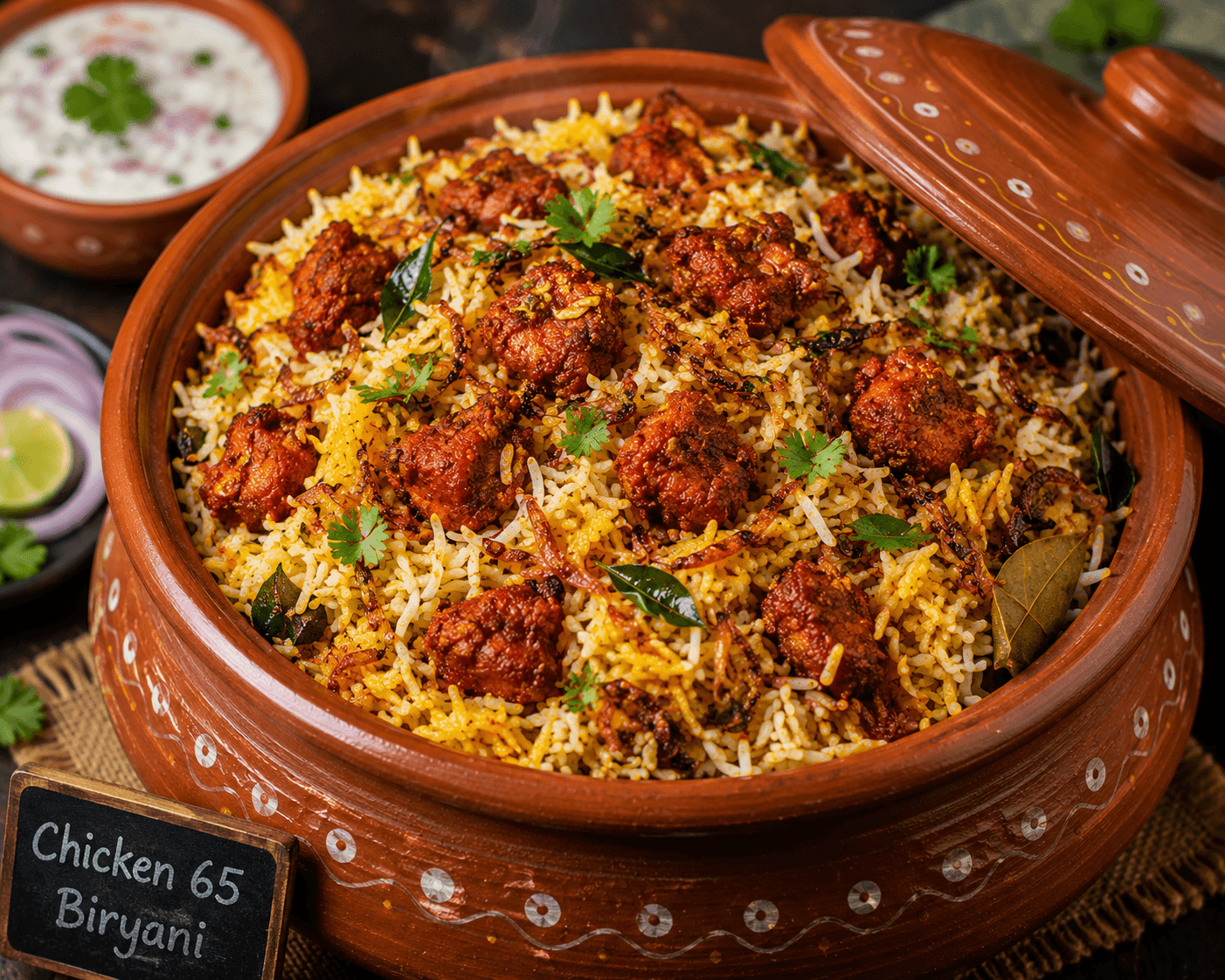 Chicken 65 Biryani
