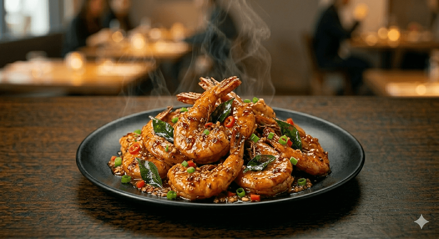 Chilli Prawns